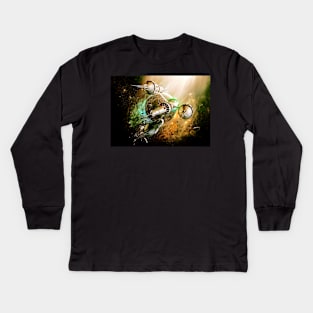 Blake's 7 - Liberator Design Kids Long Sleeve T-Shirt